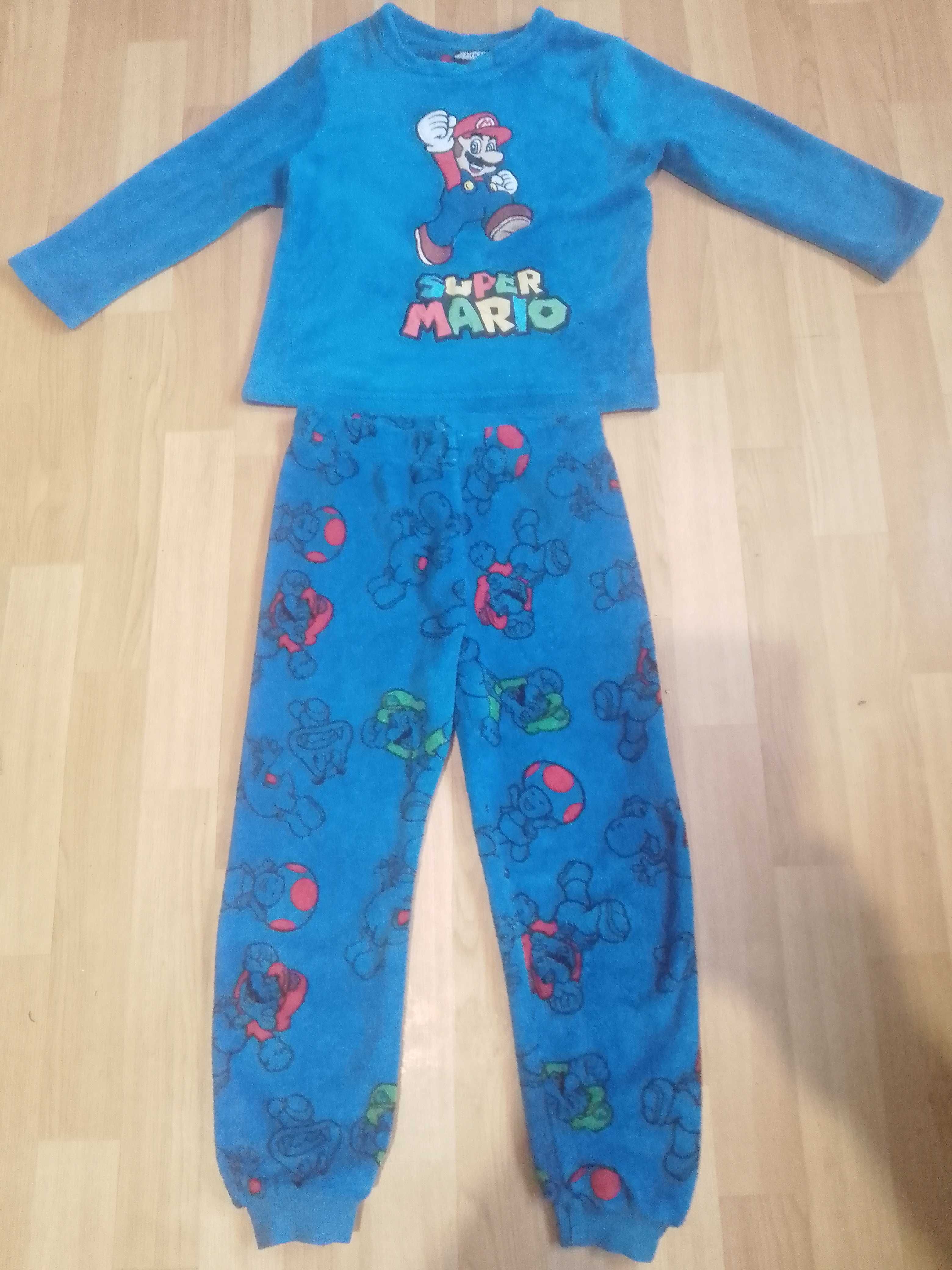 Cieplutka piżama Super Mario Bros 116 Nintendo bluzka i spodnie