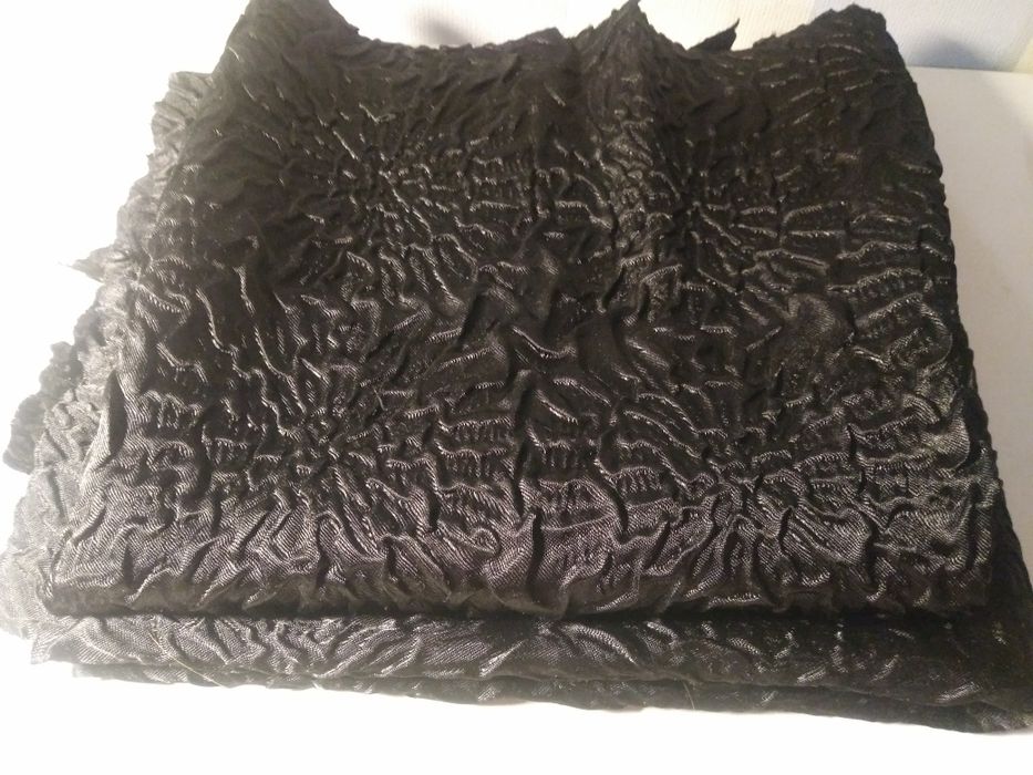 Materiał ścinki czarny hobby