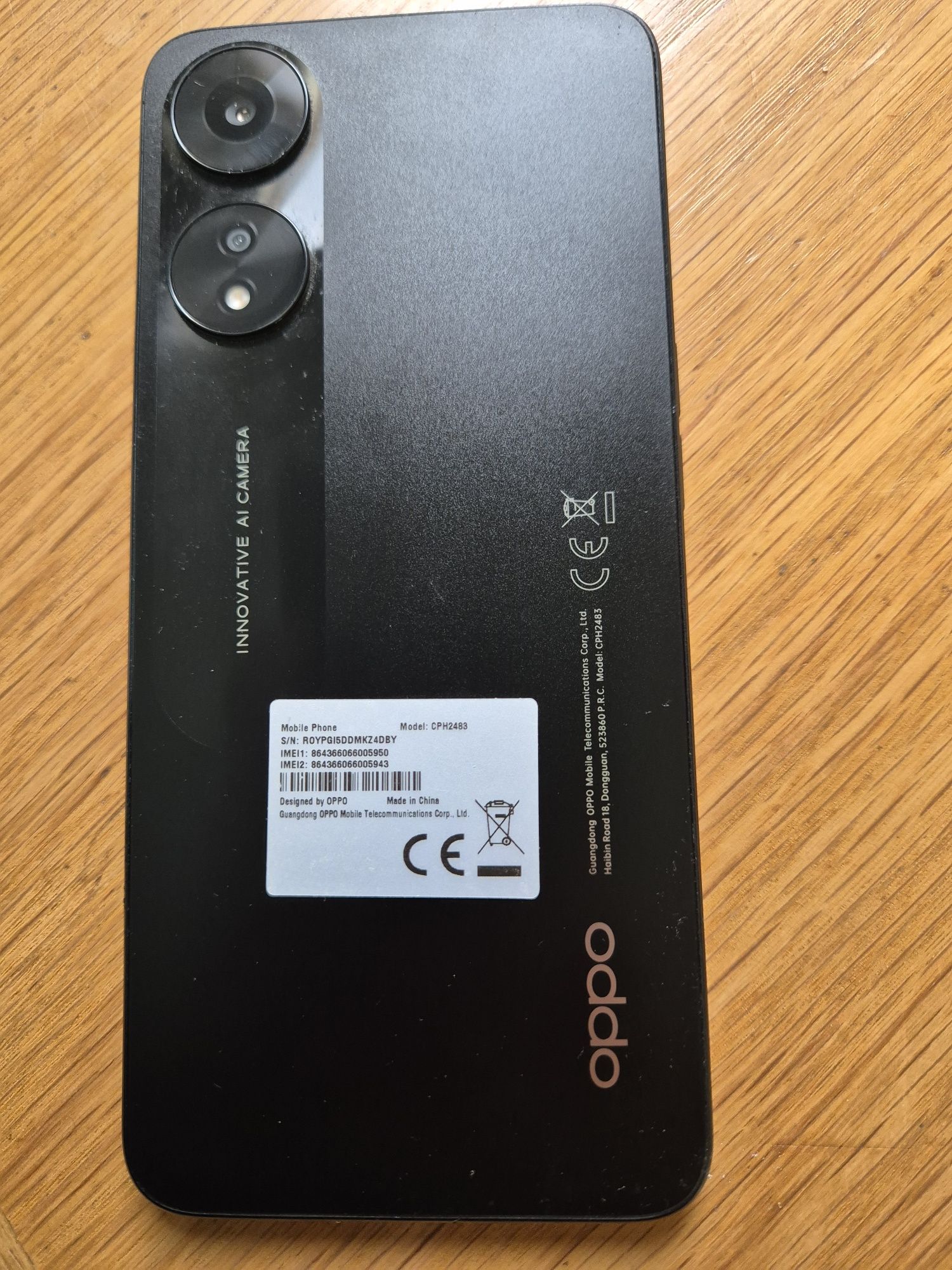 Oppo A78 5G ColorOs 15.0