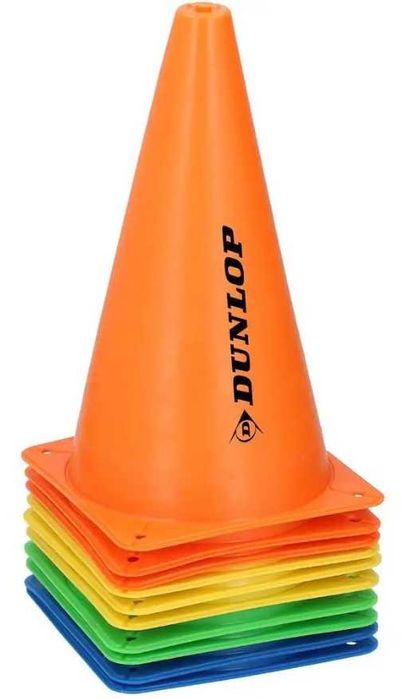 Pachołki treningowe piłka nożna zestaw 10 szt dla piłkarza