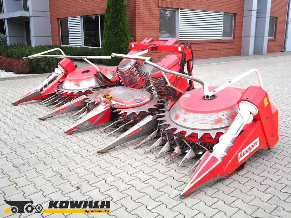 Kemper 445  Przystawka do kukurydzy, heder, sieczkarnia polowa Claas Jaguar
