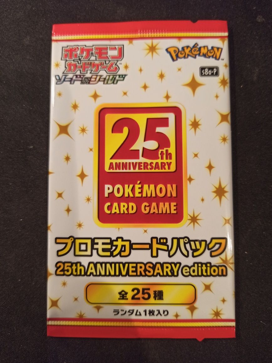 Oryginalny japoński booster Pokemon 25th Anniversary [karty TCG]