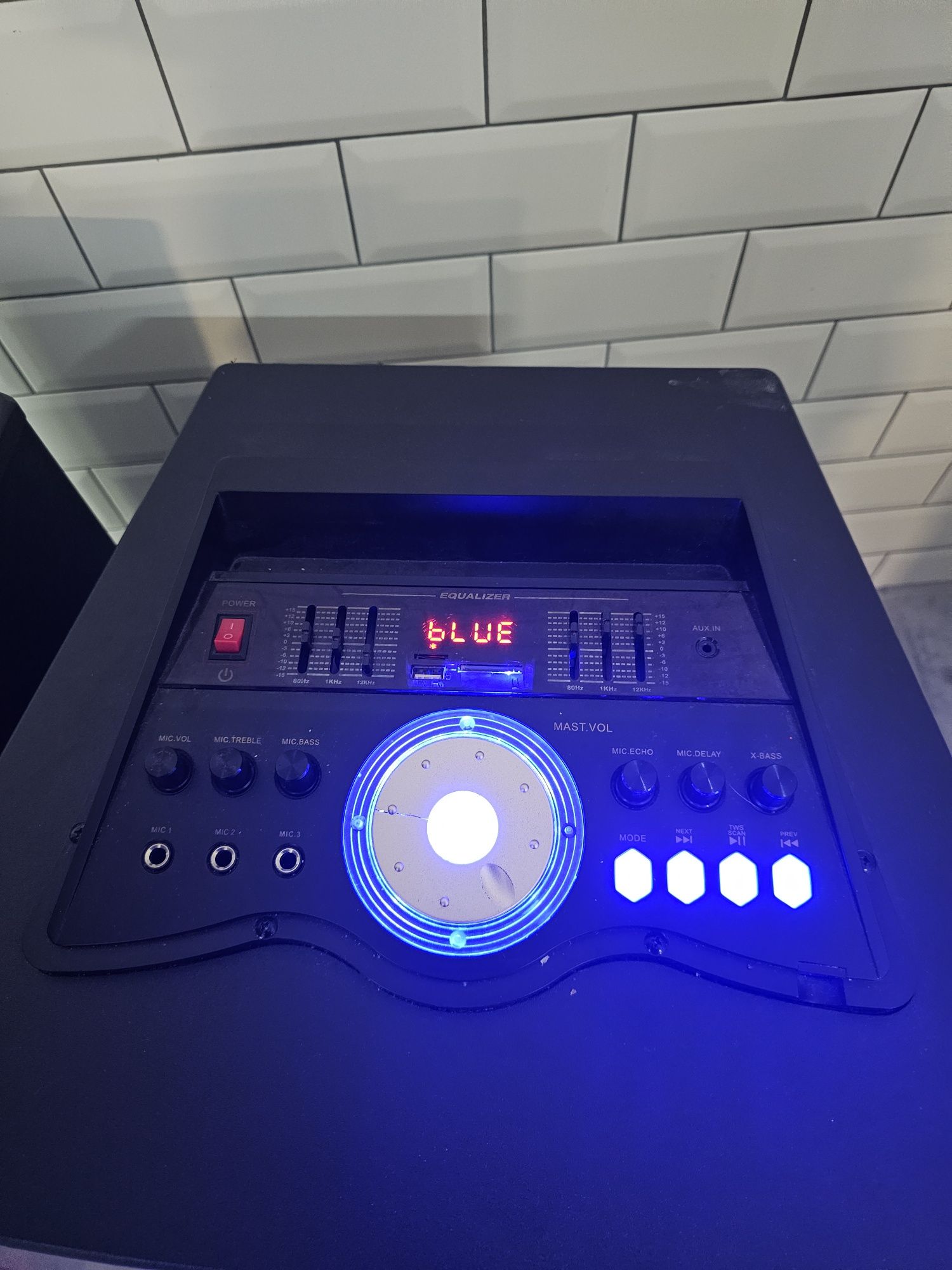Потужні активні колонки RB-886 Пара, 400W, Bass 15", Bluetooth