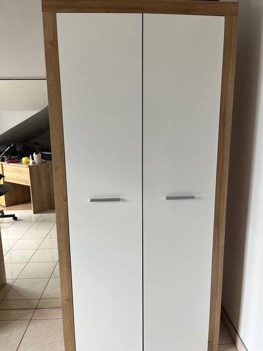 Szafa „Balder"  Black Red White