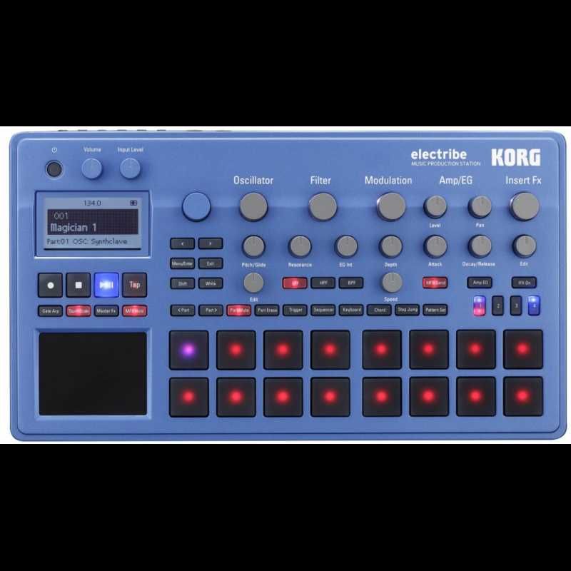 Korg Electribe 2 Blue groovebox, stacja robocza syntezator