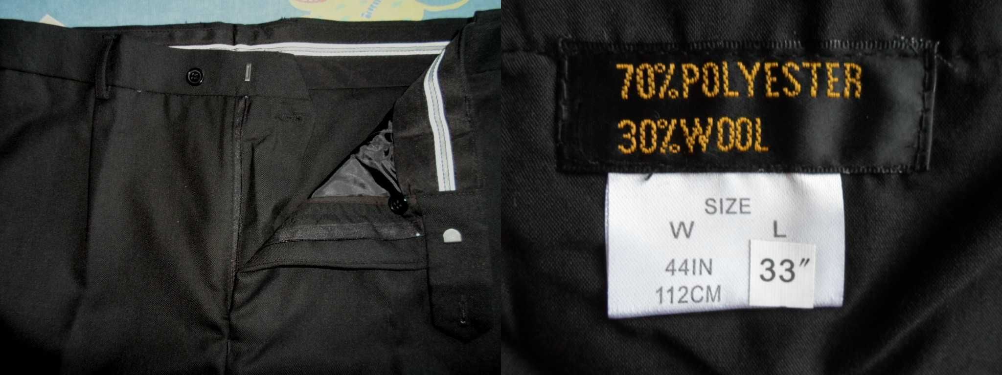 брюки новые мужские большой размер W-44/46 пояс 120 114-122 112-118 см