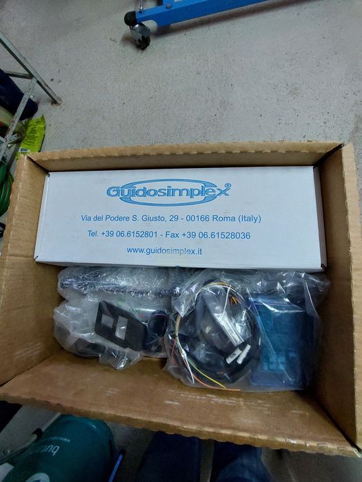 Adaptaçâo acelerador e travâo manual