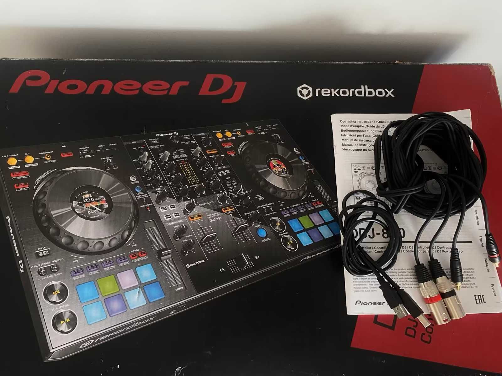 Pioneer DDJ 800 - Stan Celujący jak nowy