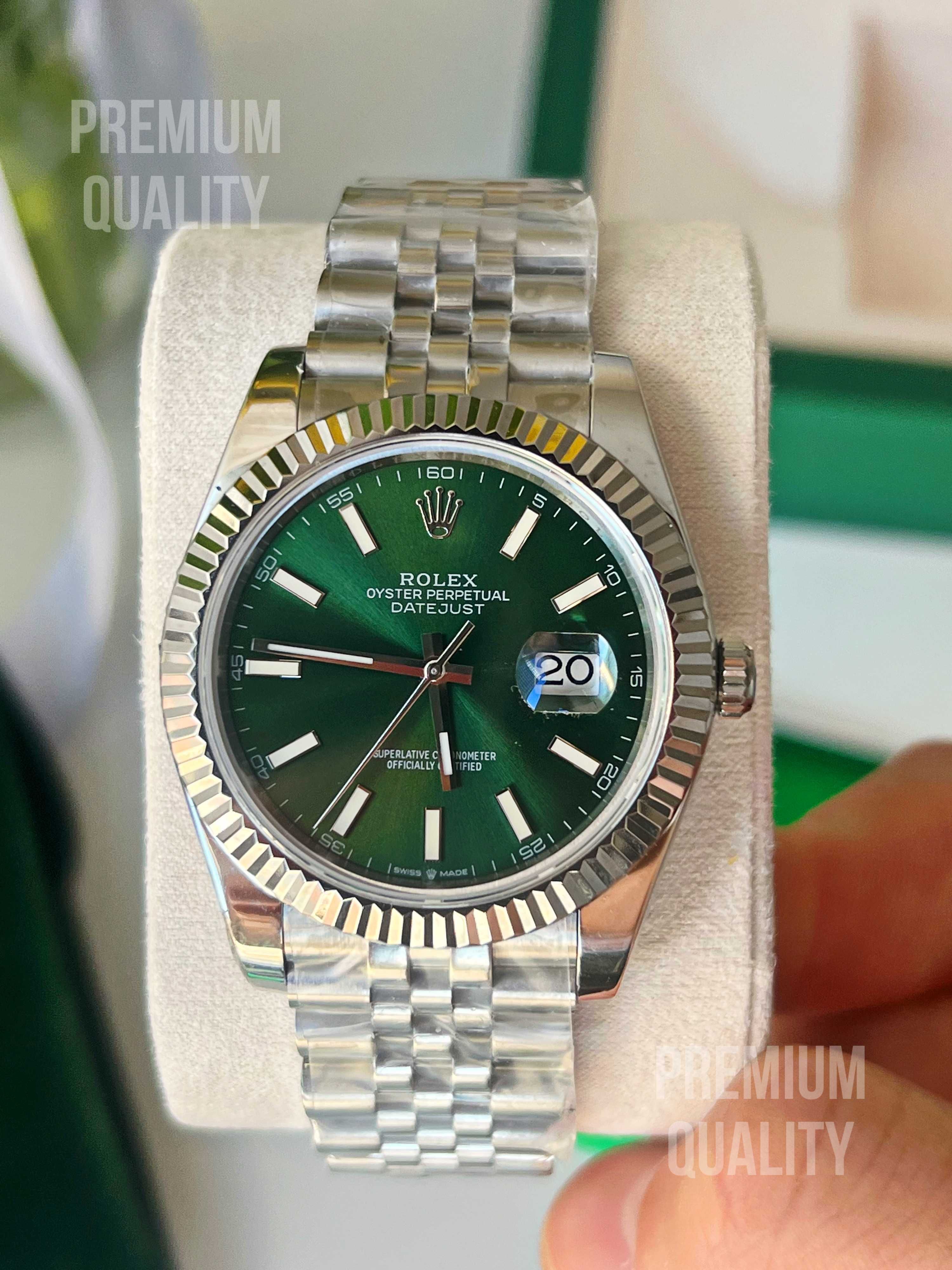 Zegarek Rolex DateJust Green