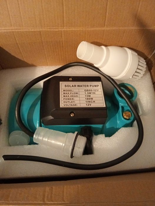 Pompa do wody 12V użyta 1 raz
