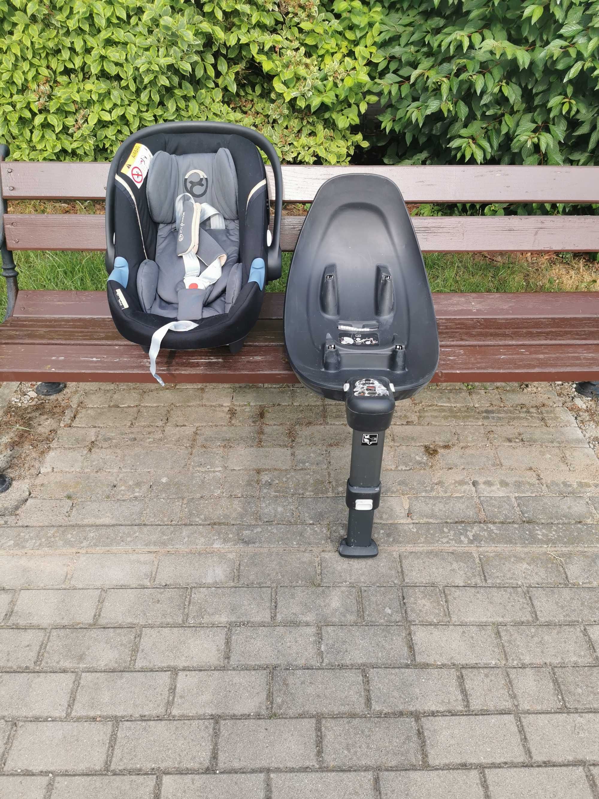 Zestaw Fotelików Cybex  Atom M + CYBEX SIRONA M2 I-SIZE + Baza Cybex M