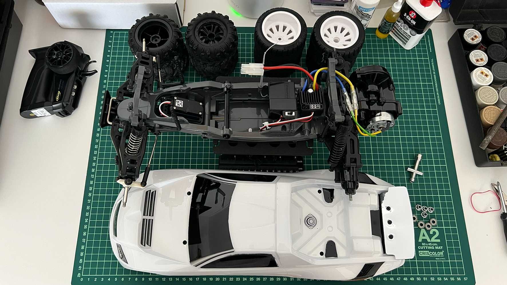 Tamiya DT03-T Aqroshot escala 1:10
