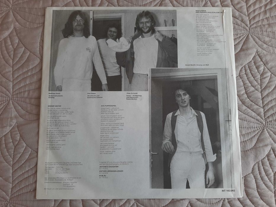 Anyones`s Daughter - Neue Sterne - Germany - Vinil LP