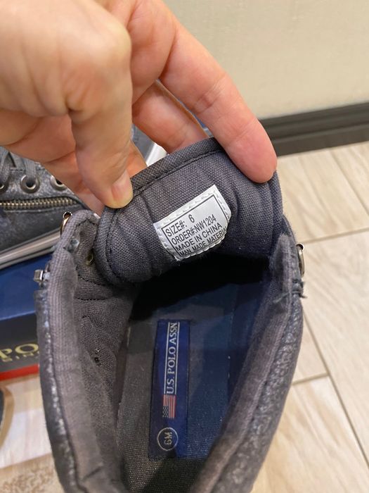 Хайтопы US POLO ASSN р. 37