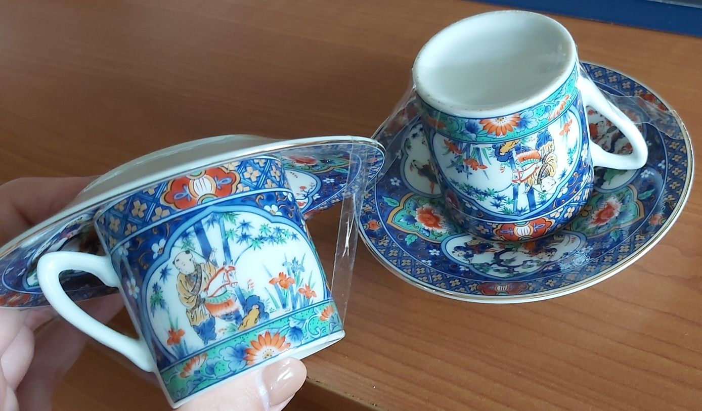 Conjunto 2 chávenas de café (japonesas)