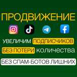 Продвижение Подписчиков Телеграм, ТикТок, Инстаграм, Реклама