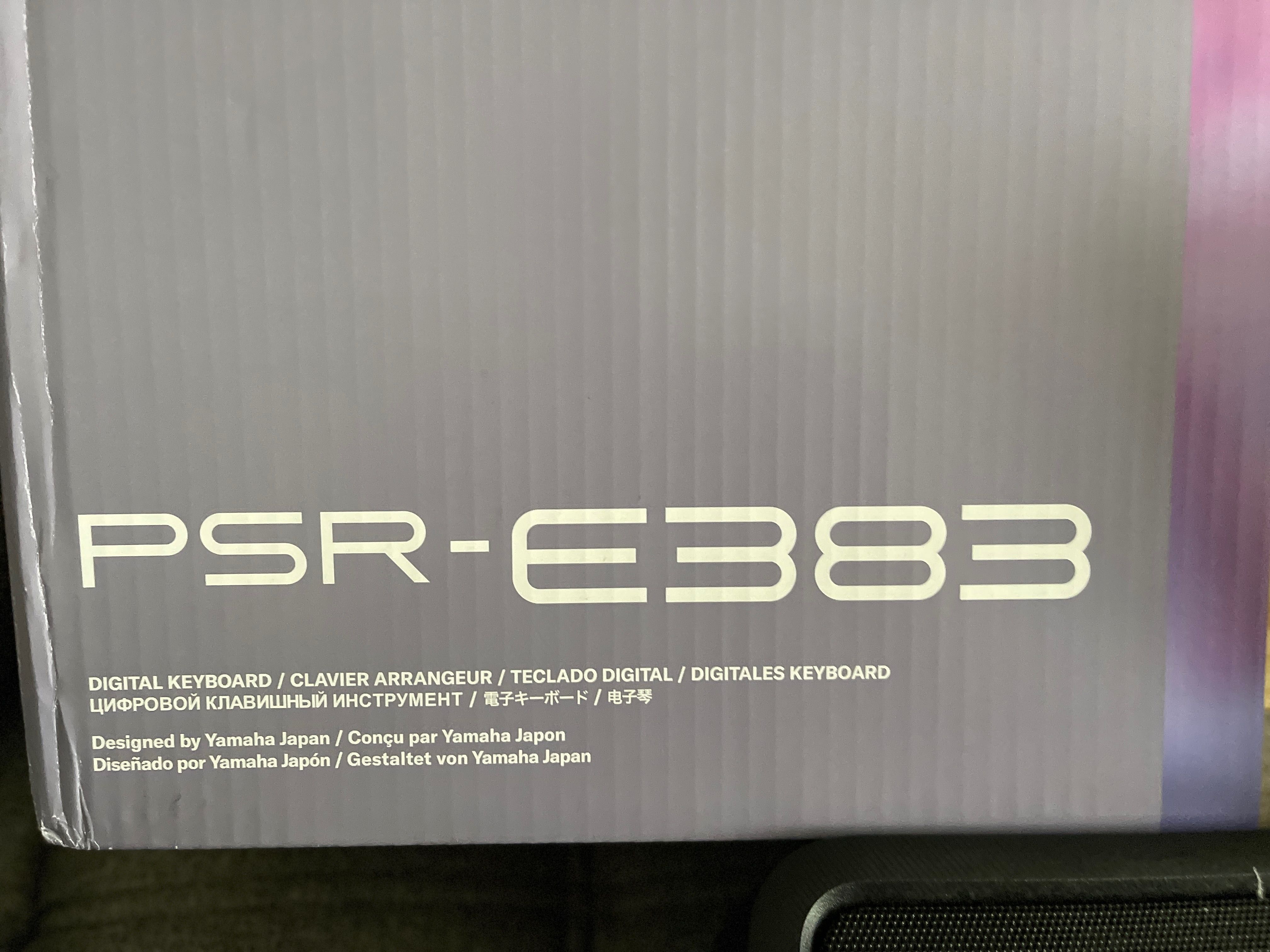 Yamaha PSR E383 Keyboard ideał