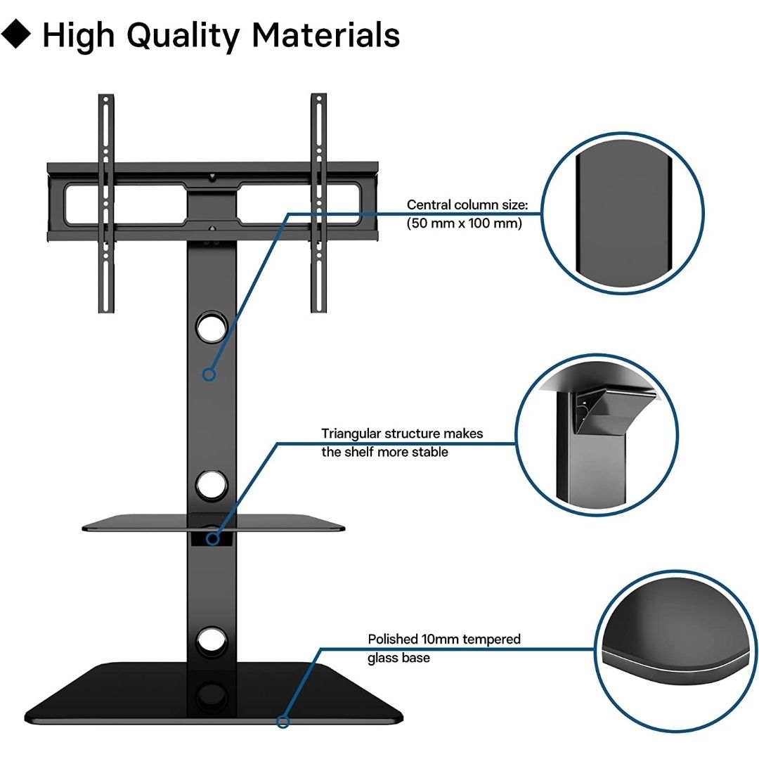 Suporte TV Bontec novo de 30 a 65'' até 40Kg