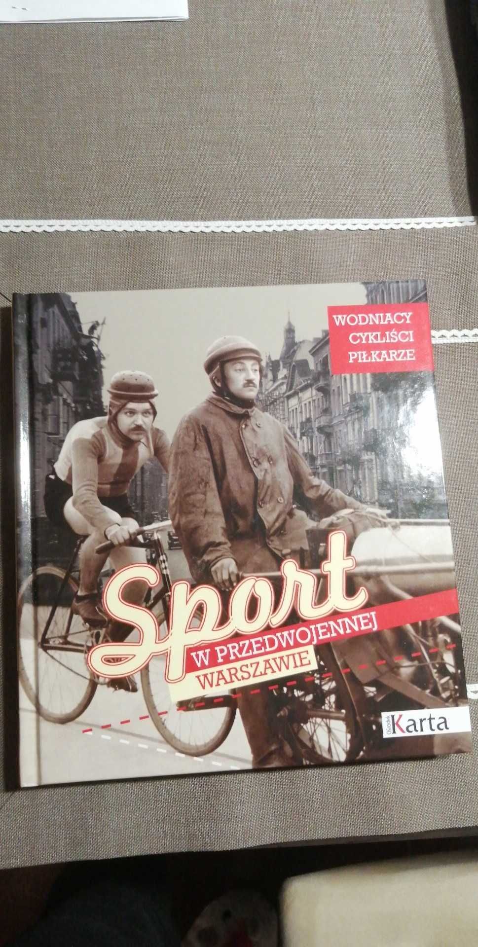 Książka Sport w przedwojennej Warszawie