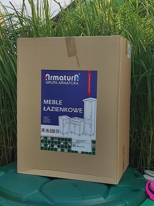 Szafka podumywalkowa biała lakierowana