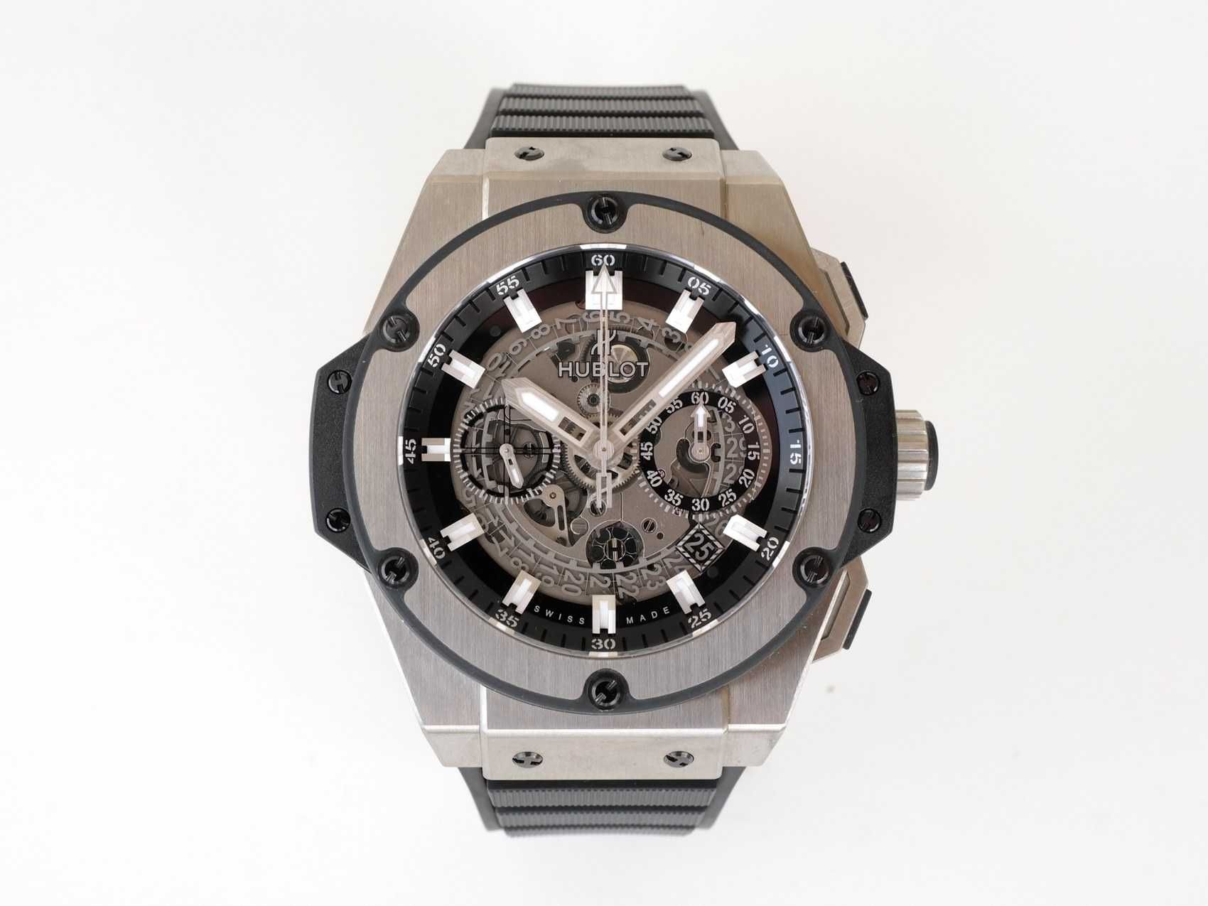 Hublot King Power Unico 48 Skeleton Titanium Chronograph