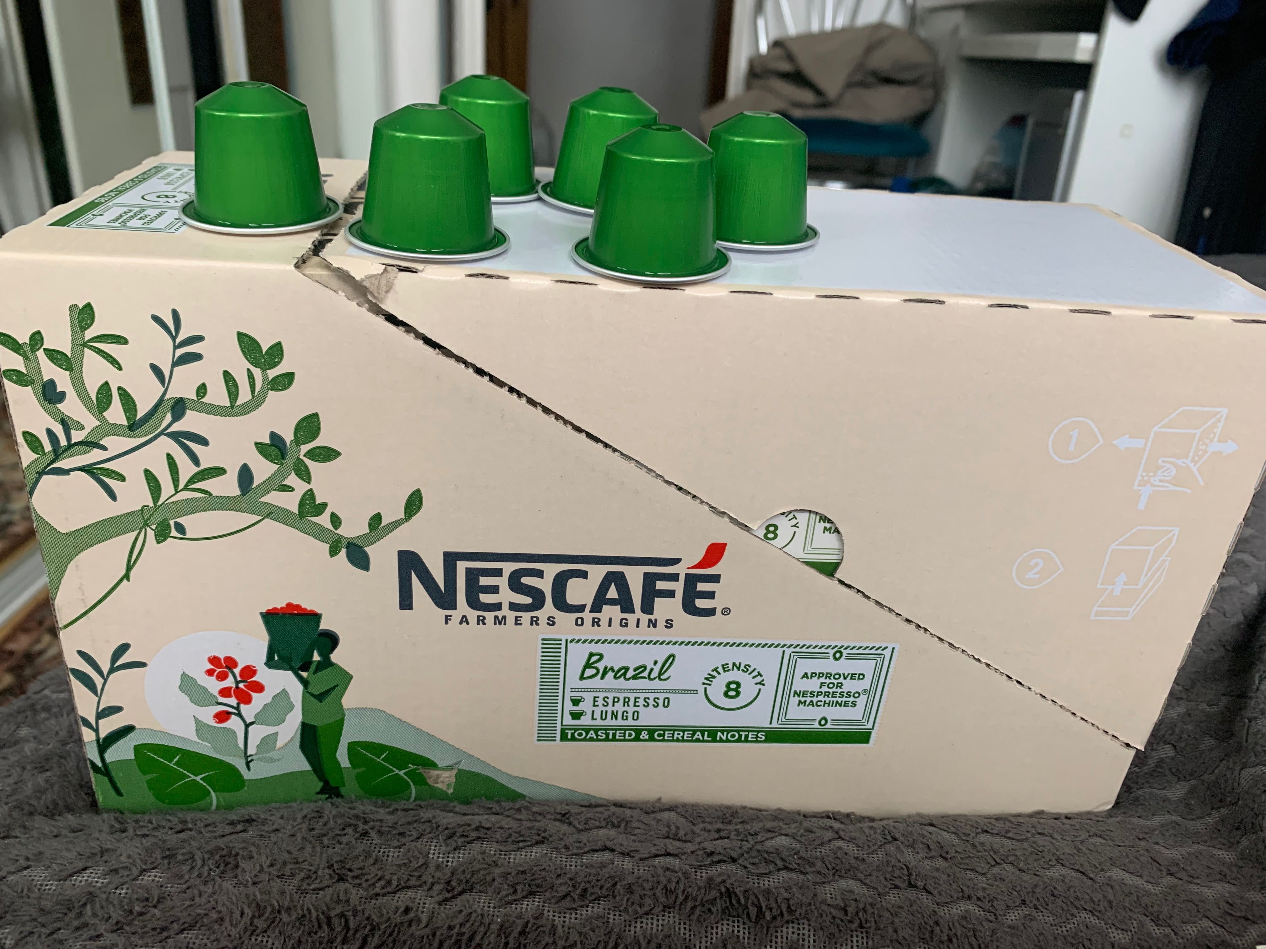 Kapsułki Nescafe do Nespresso