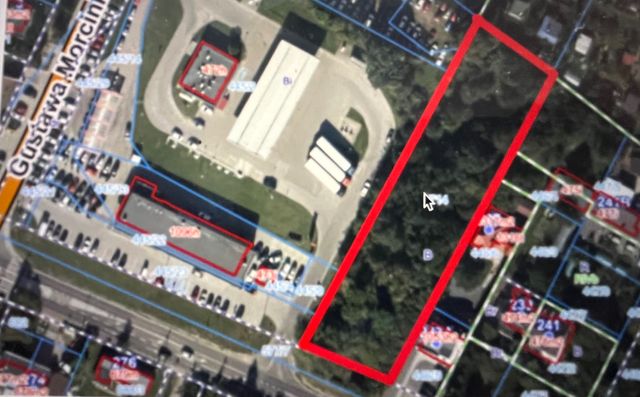 Kielce Folwark Działka pod inwestycje przy stacji Orlen