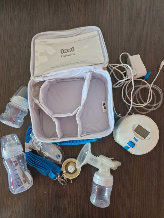 Lovi Dwufazowy laktator elektryczny/ręczny Prolactis + dodatki