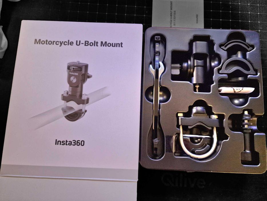 Insta 360 X4 kit completo MotoMultiview + microfone instamic
