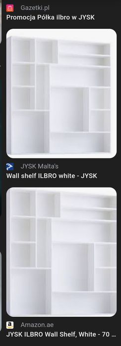 Półka/ Regal ścienny ILBRO JYSK