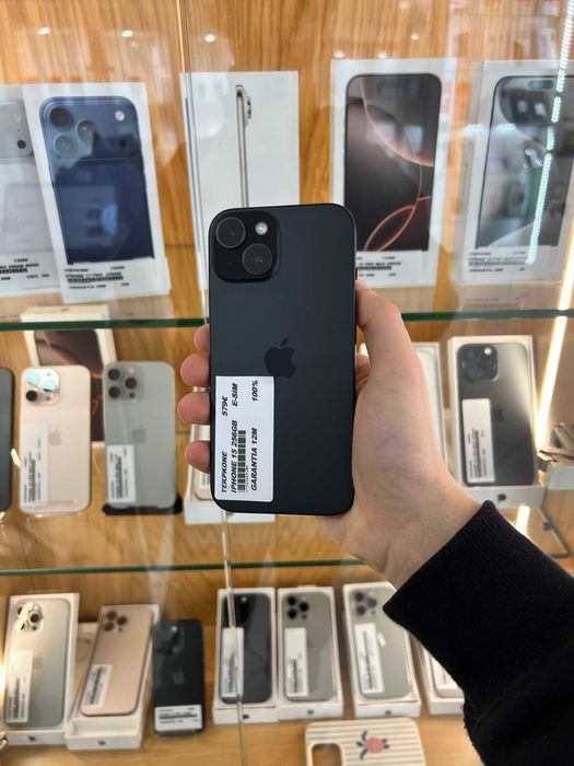 IPHONE 15 256GB BLACK SEMI NOVO