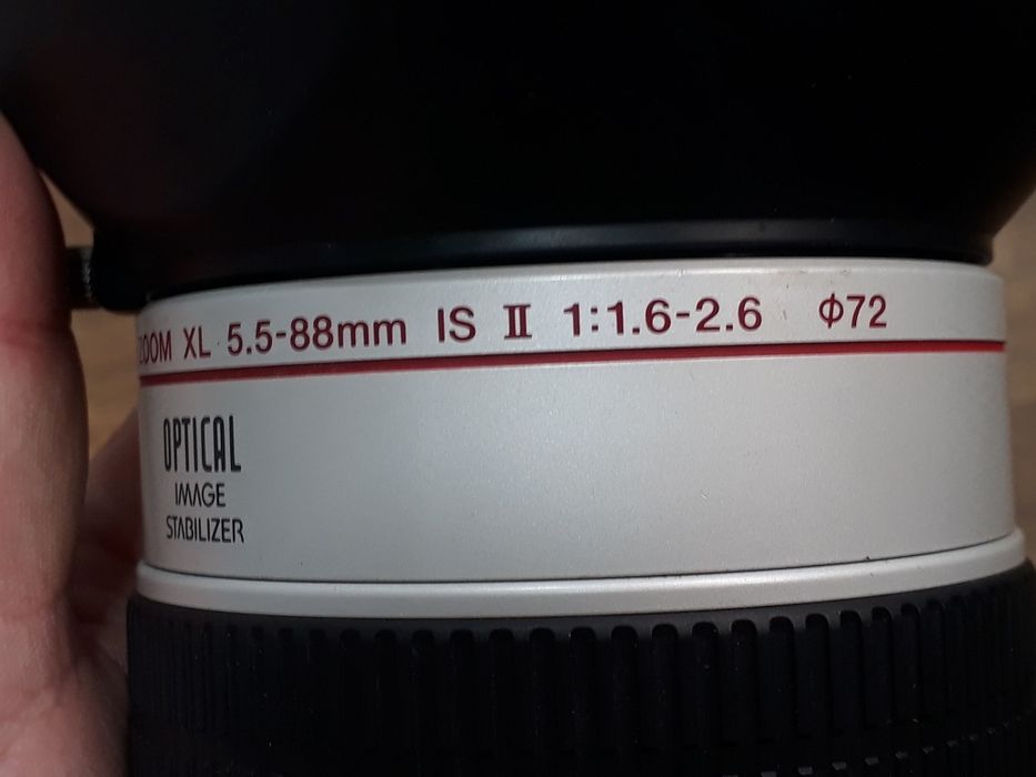 Объектив Canon 5.5-88 mm ,16х zoom.