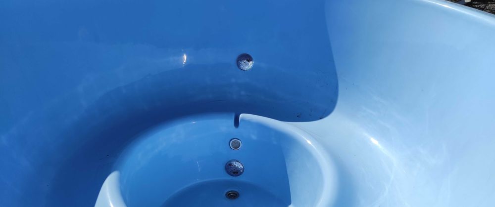 Całoroczna balia 6 os masaż pokrywa LED basen jacuzzi sauna transport