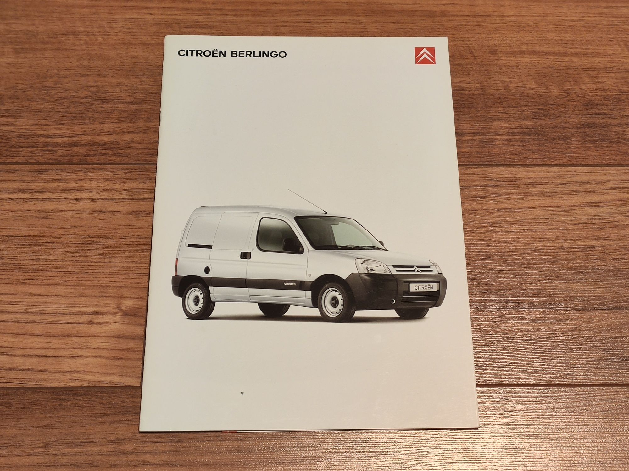 Prospekt katalog folder CITROEN BERLINGO - 2002 r. -