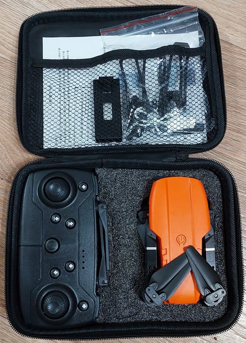 (НОВЫЙ) Квадрокоптер дрон Е99 К3 Pro Dual Camera 2 аккумулятора