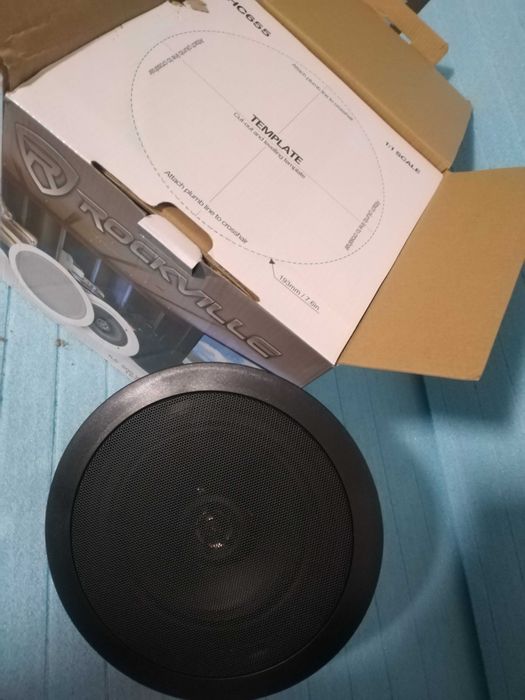 з США вбудовані стельові 6.5" 500W динамики дом.кинотеатр ROCKVILLE