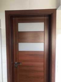 Drzwi lewe 70 cm z ościeżnicą 16-18cm, klamką Złoczew, Sieradz, Wieluń
