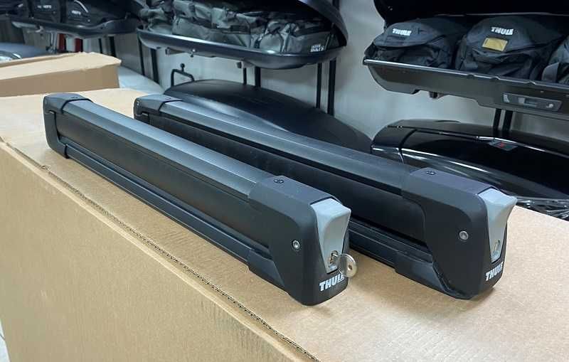 Thule кріплення для лиж та сноубордів на дах багажник Amos Yakima