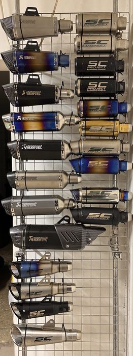 Прямоток , глушник , вихлоп Sc project , Akrapovic