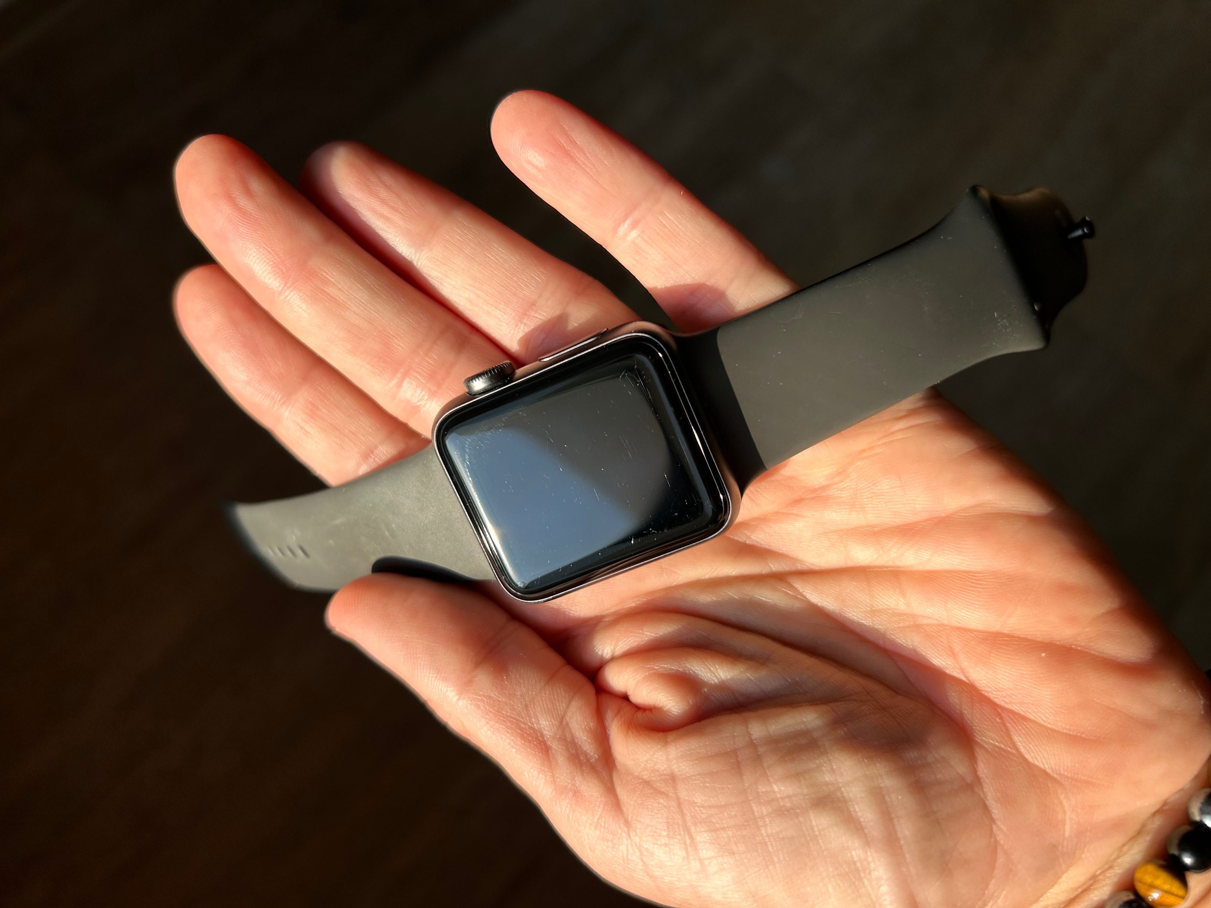 Apple watch 3 usado, a funcionar perfeitamente