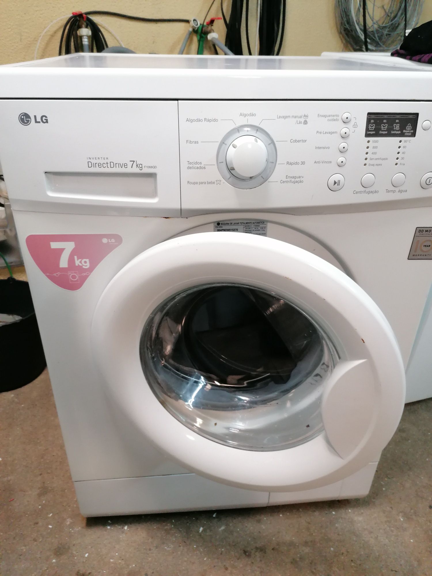 Máquina de lavar 7kg lg