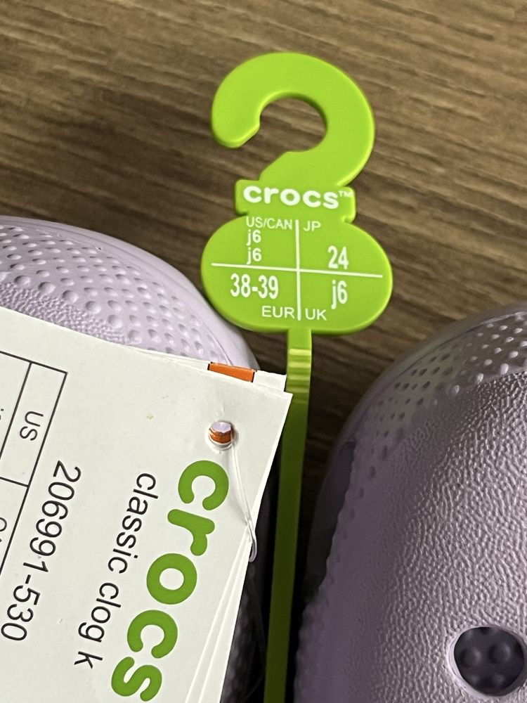 Crocsy fioletowe J6 38/39