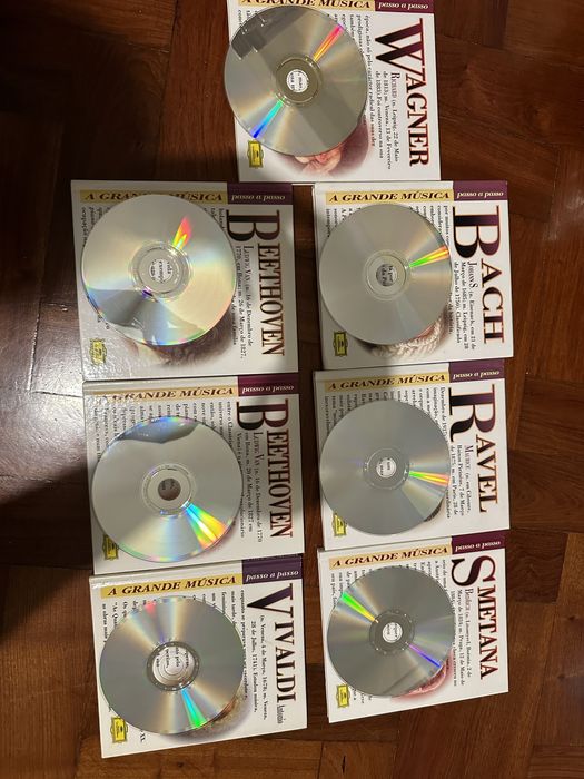 Coleção “A Grande Música” – fascículos selados