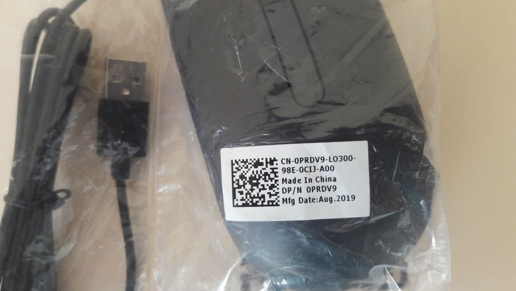 Нова миша Dell MS116 USB OEM Black