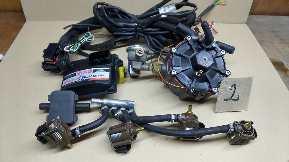 Wiązka elektryczna LPG sekwencja STAG 4Q-box