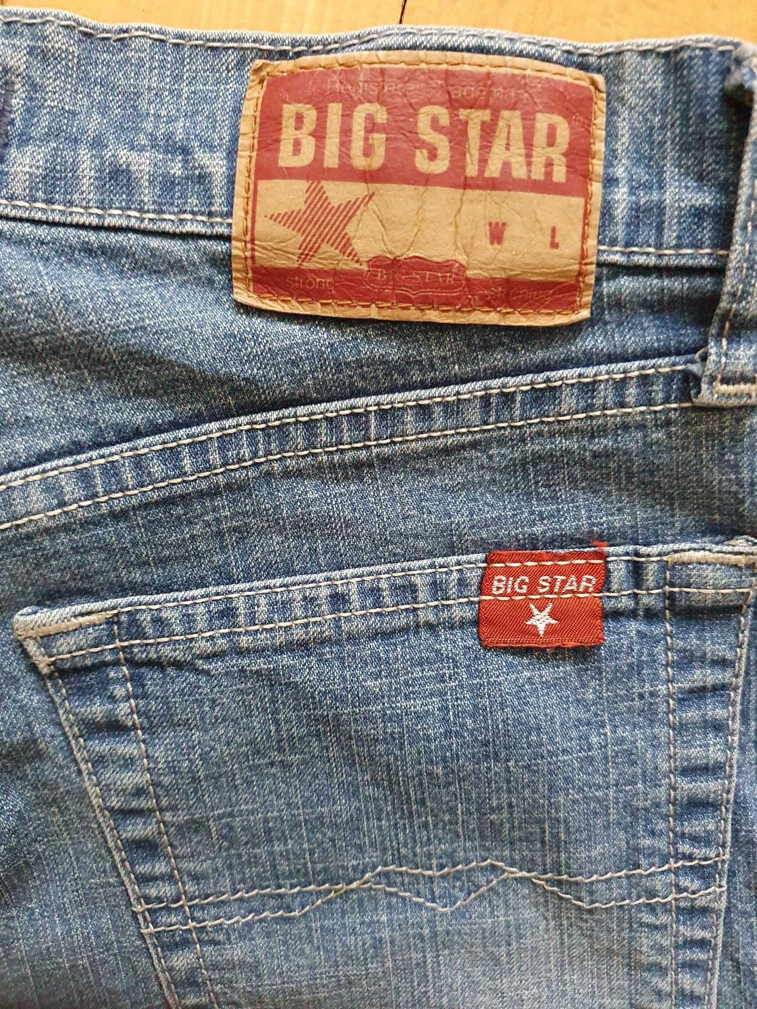 Jeansy Big Star rybaczki