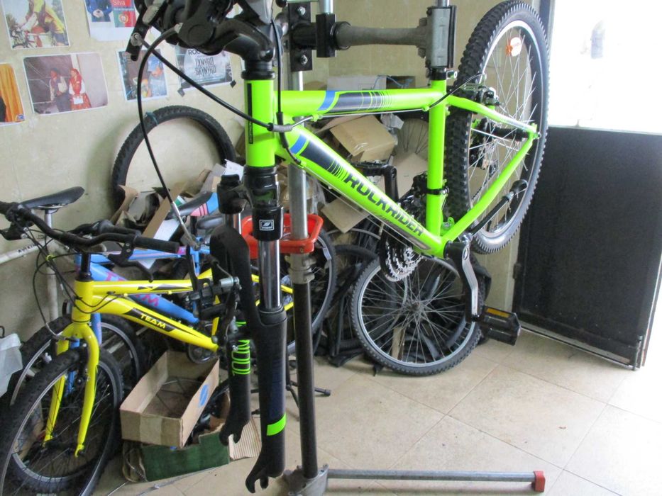 ROCKRIDER ST500 Verde Neon Roda 24