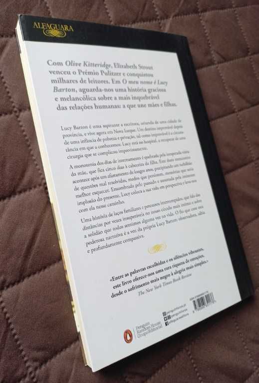 O Meu Nome é Lucy Barton - Elizabeth Strout (Edição Normal)