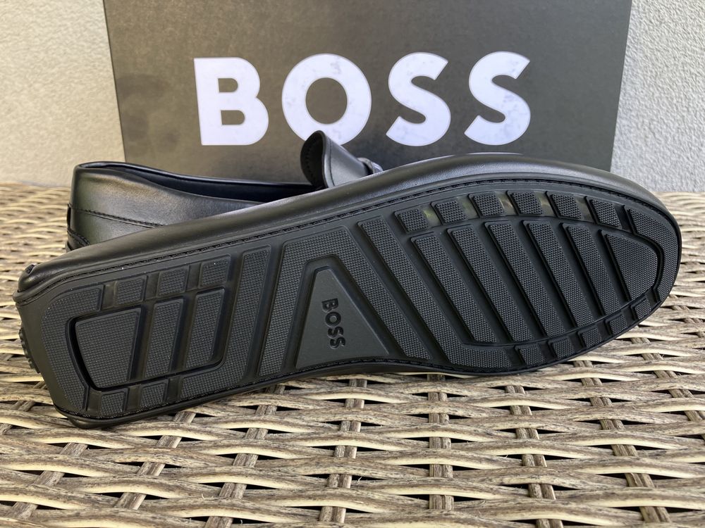 Hugo Boss męskie skórzane mokasyny Nowe 41