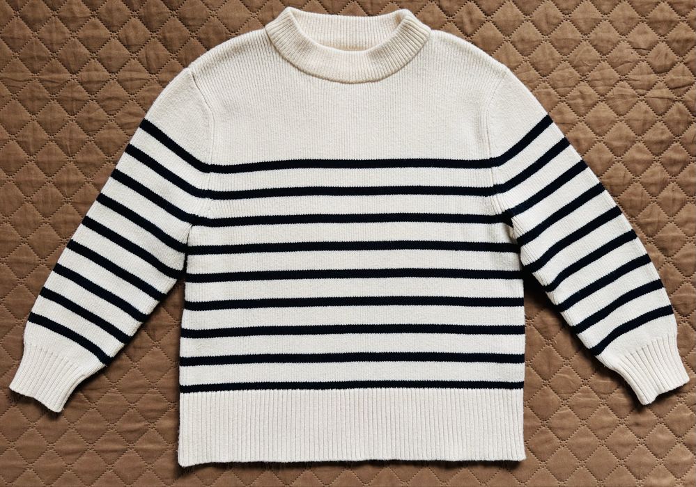 Теплий трикотажний светр Zara для дівчинки 6-7 років на зріст 120-122